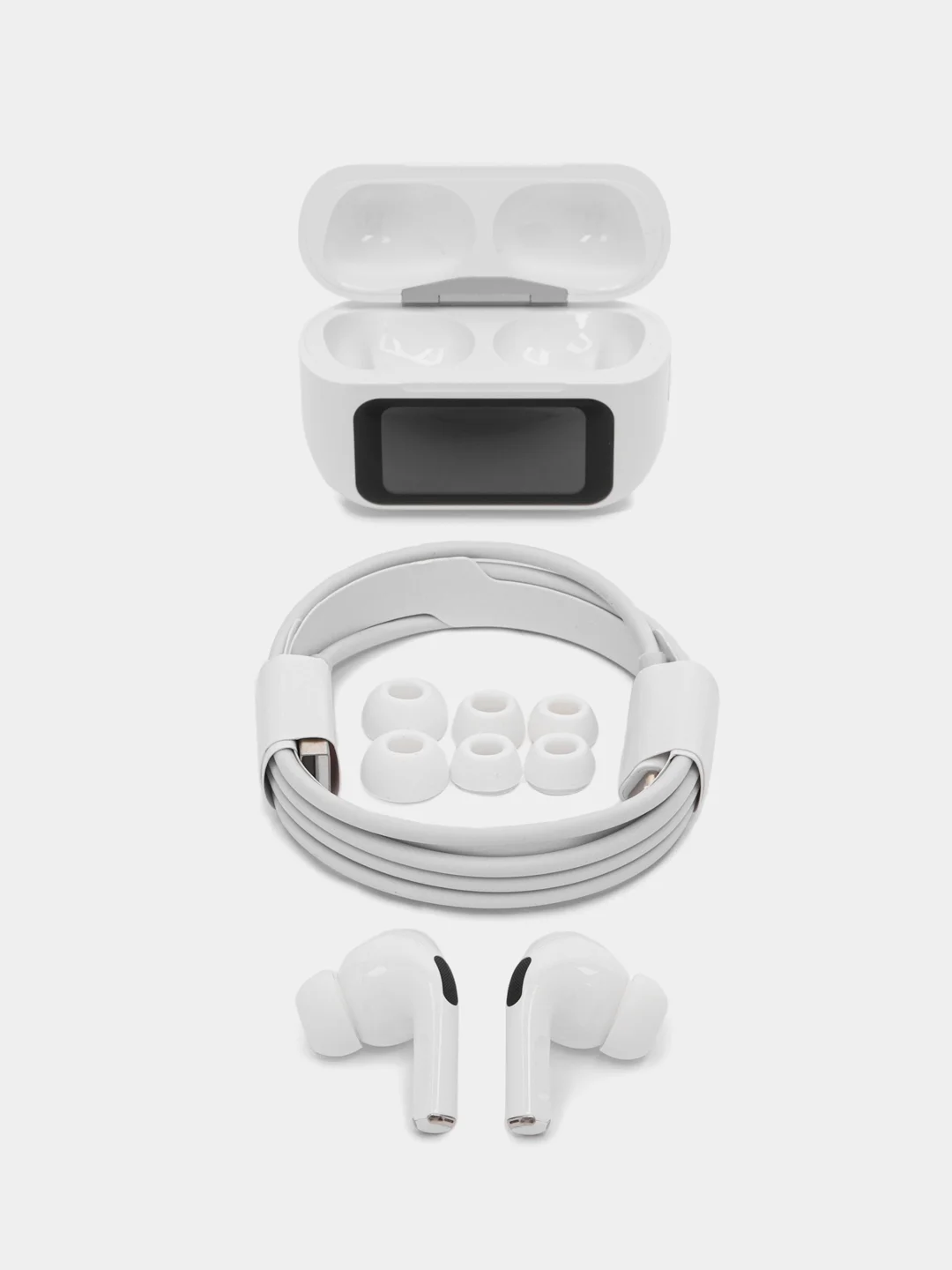 Белый беспроводные наушники с экраном APods Pro3 Z50