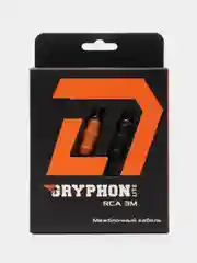 Межблочный кабель 2 rca для подключения усилителя в авто DL Audio Gryphon Lite RCA 3M