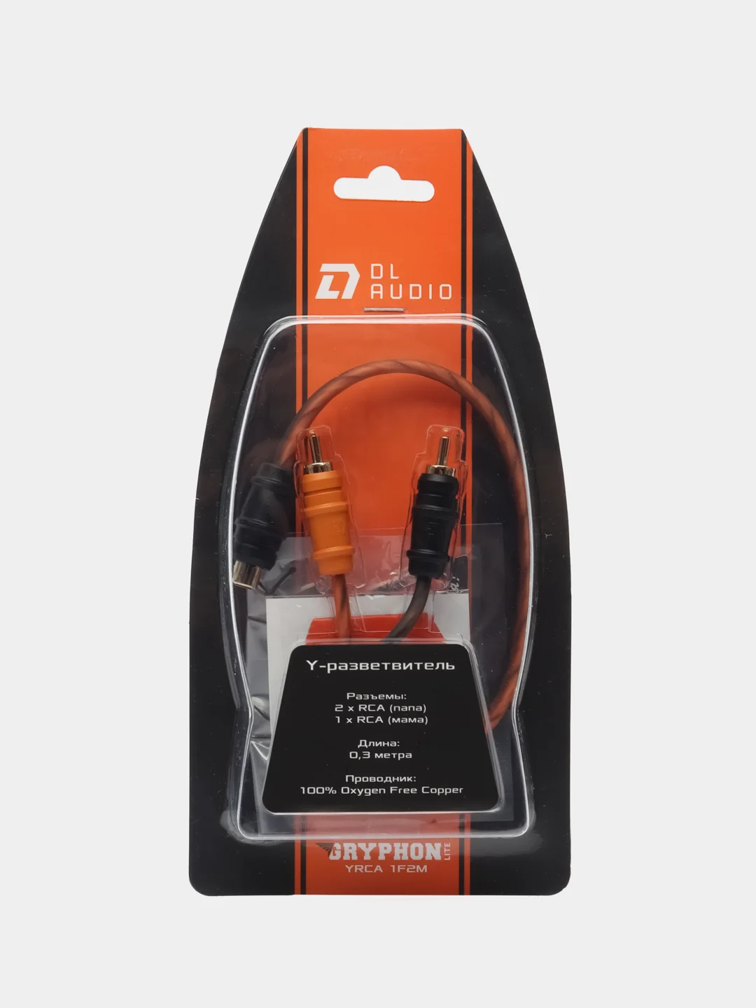 Y-разветвитель 1 мама - 2 папа DL Audio Gryphon Lite YRCA 1F2M