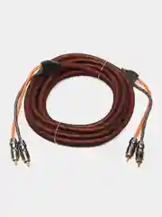 Межблочный кабель 2 rca для подключения усилителя в авто DL Audio Gryphon Pro RCA 5M
