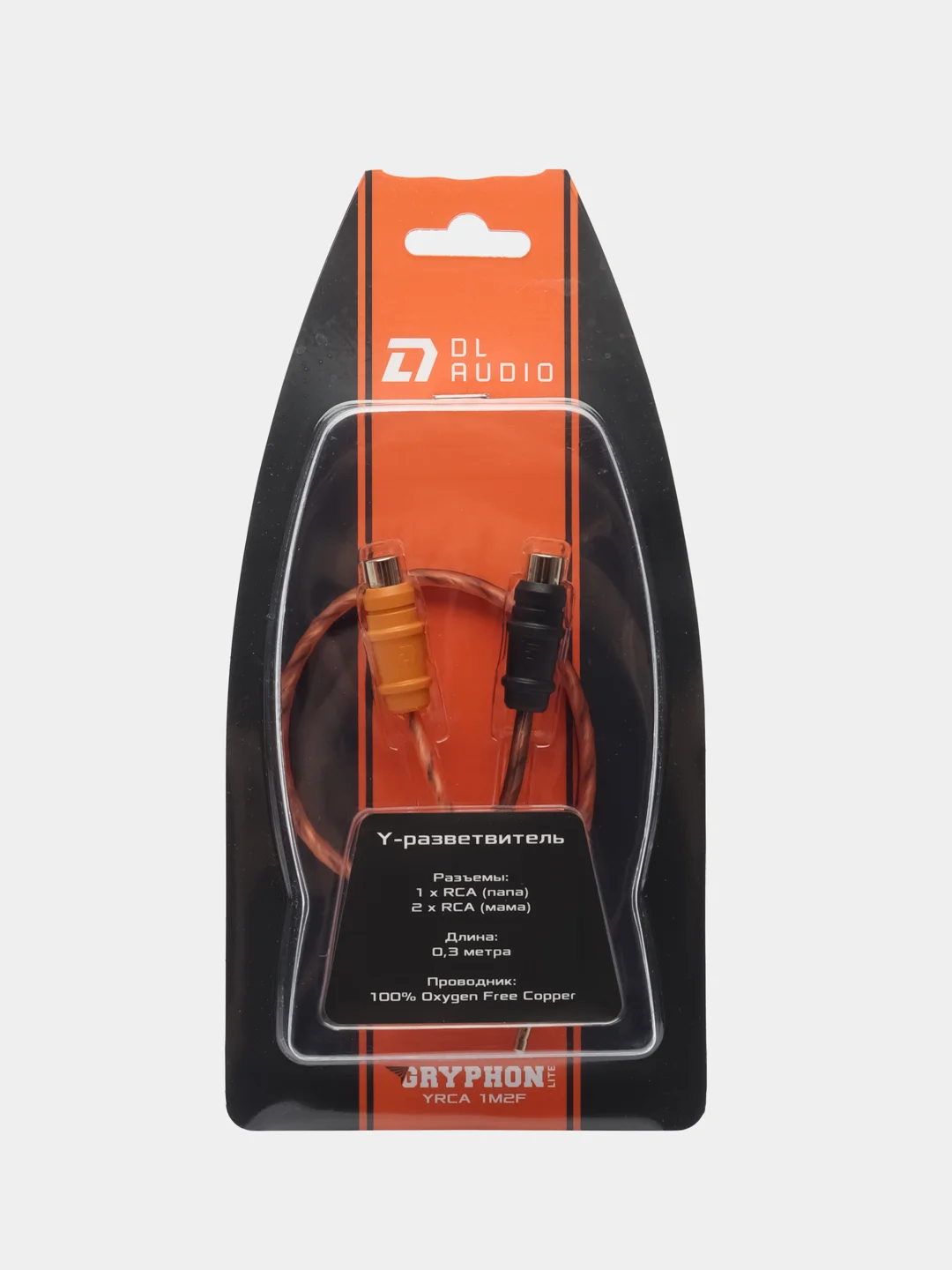 Y-разветвитель 2 мама - 1 папа DL Audio Gryphon Lite YRCA 1M2F