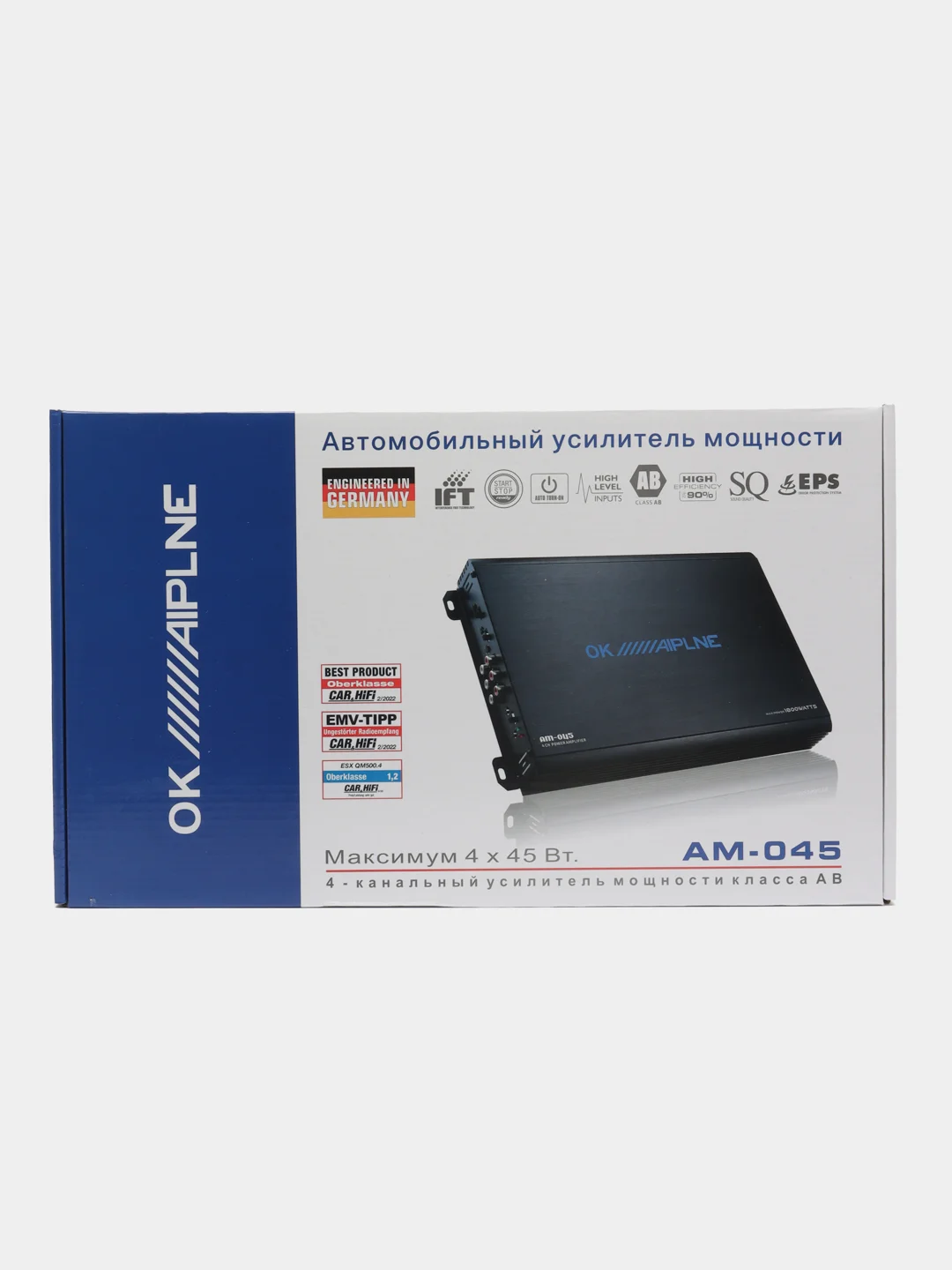 Усилитель OK/Alpine AM-045 1800W 4-х канальный