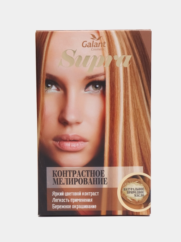 Контрастное мелирование с натуральным природным маслом Galant Cosmetic SUPRA
