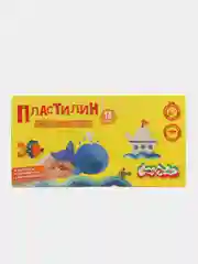 Пластилин повышенной мягкости Каляка-Маляка 18 цветов, 270 г