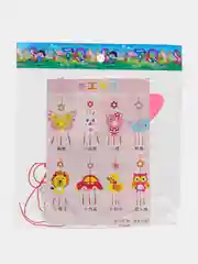 Желтый новогодняя игрушка / колокольчики / украшение на елку, дверь, для детской комнаты-8 видов