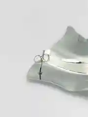 Серебряный серьги женские, серьги массивные, квадратные