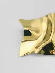 Золотой серьги женские, серьги массивные, квадратные