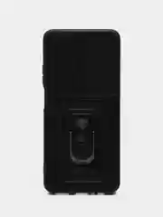 Чехол Realme C65  противоударный, с металлической подставкой кольцом