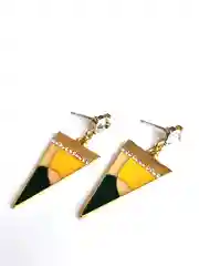 Серьги-гвоздики Кусочек лета
