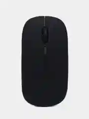 Серебряный мышь компьютерная беспроводная, ультратонкая c подсветкой Bluetooth