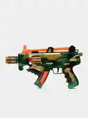 Зелёный хаки игрушечный автомат, со световыми и звуковыми эффектами пистолет светящийся