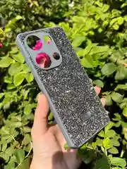 Серый меланж силиконовый чехол the bling world для Xiaomi Redmi Note 13 Pro 4G и Poco M6 Pro 4G