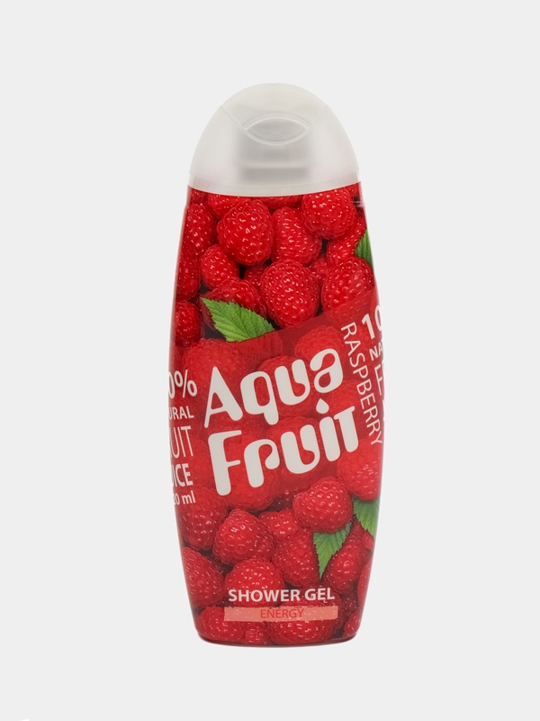 Гель для душа Aquafruit Raspberry Energy, 420 мл