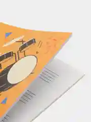 Тетрадь для нот А5 микс