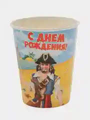 Желтый карнавальные аксессуары в стиле "Пират" , сервировка стола