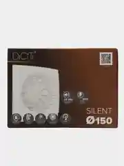 Вытяжной вентилятор 150 двухскоростной с обратным клапаном SILENT 6C-03