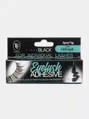 Черный клей для накладных ресниц и пучков Eyelash Adhesive Waterproof Прозрачный/Чёрный