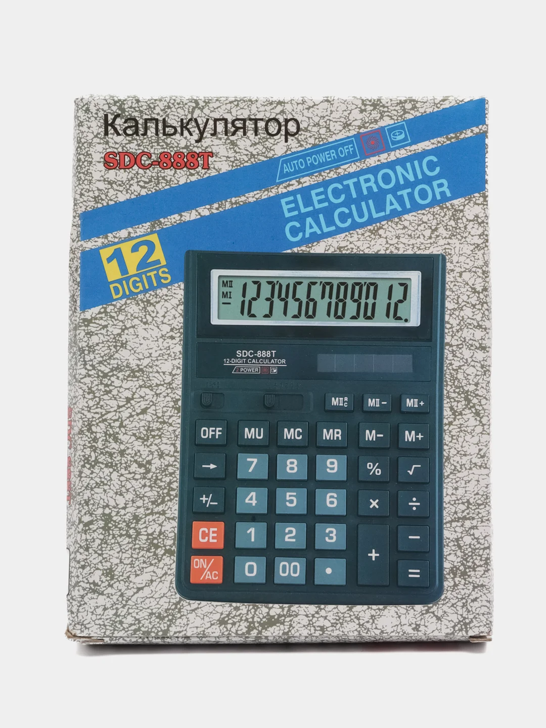 Калькулятор настольный SDC 888T 12 разрядный