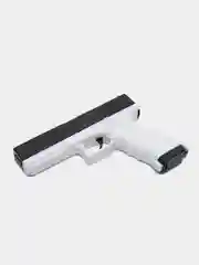 Темно-синий водный пистолет детский GLOCK WATER GUN электрический на аккумуляторе / Детский пистолет