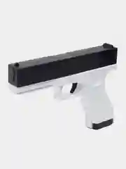 Темно-синий водный пистолет детский GLOCK WATER GUN электрический на аккумуляторе / Детский пистолет