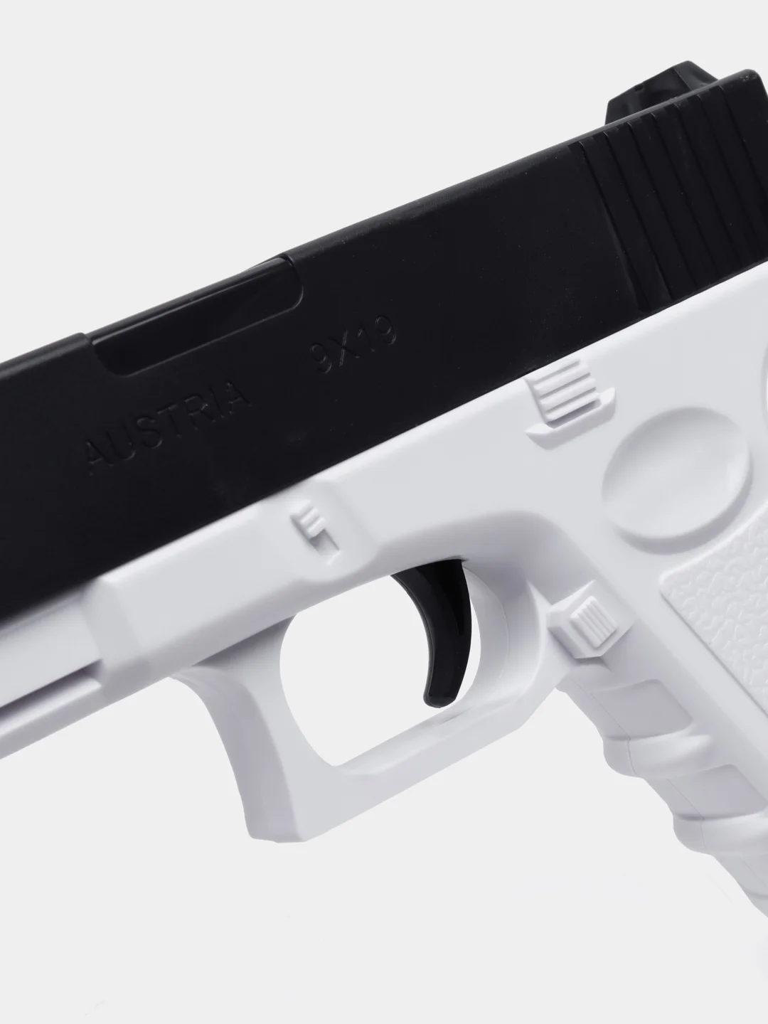 Темно-синий водный пистолет детский GLOCK WATER GUN электрический на аккумуляторе / Детский пистолет