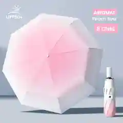 Небесно-голубой зонт женский автомат/зонт женский складной/зонт от дождя и солнца