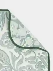 Бирюзовый покрывало жаккардовое на кровать (диван),Размер - 150/200