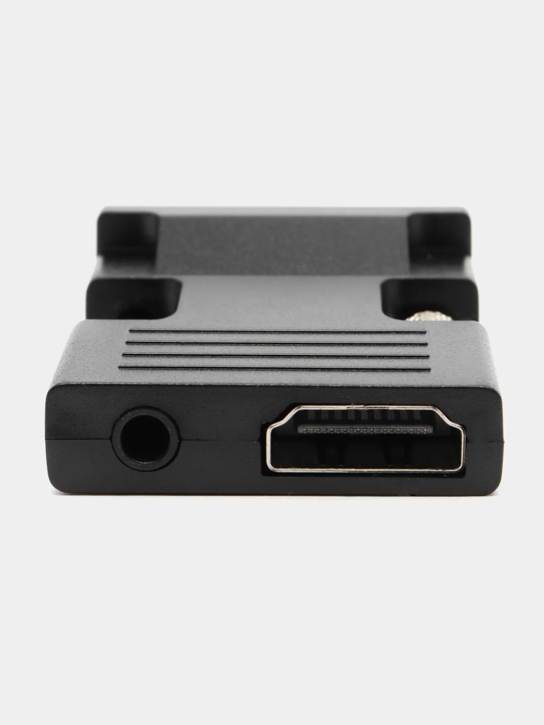 Черный портативный адаптер переходник конвертер HDMI - VGA