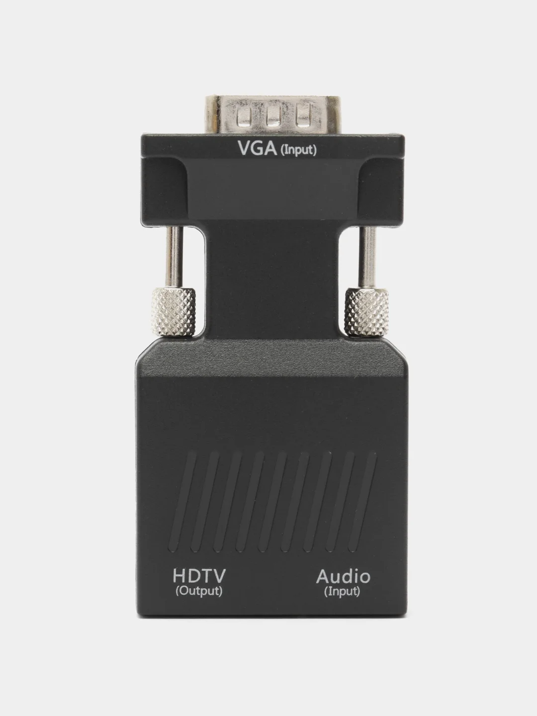 Бежевый портативный адаптер переходник конвертер HDMI - VGA