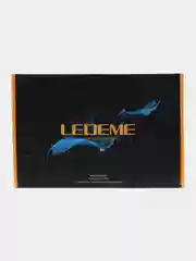 Белый смеситель  для умывальника латунный Ledeme L1099