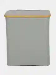 Серый меланж корзина для белья 40*33*43