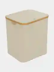 Бежевый корзина для белья 40*33*43