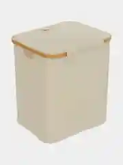Бежевый корзина для белья 40*33*43