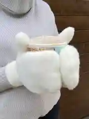 Молочный варежки женские, зимние, теплые, белые, пушистые