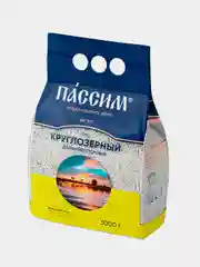 Рис PASSIM Дальневосточный, шлифованный, круглозерный, 3000 г
