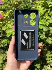 Темно-синий силиконовый чехол the bling world для Xiaomi Poco X6 5G / Поко Х6 5G