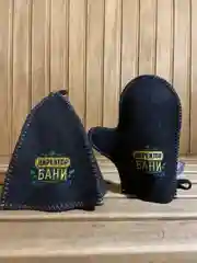 Серый металлик набор для бани и сауны: шапка, варежка, для девушек, для мужчин, Директор бани