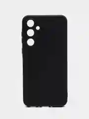 Черный чехол Samsung Galaxy A35 / Самсунг Галакси А35, черный, силиконовый