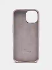 Бежевый меланж чехол силиконовый Silicone Case iPhone 15 / 15 Plus / 15 Pro / 15 Pro Max, закрытый низ