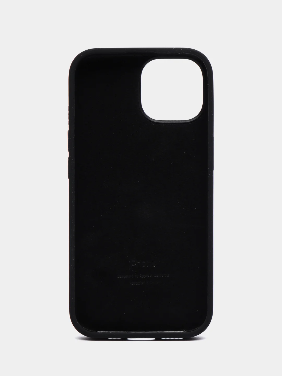 Черный чехол силиконовый Silicone Case iPhone 15 / 15 Plus / 15 Pro / 15 Pro Max, закрытый низ