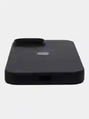 Черный чехол силиконовый Silicone Case iPhone 15 / 15 Plus / 15 Pro / 15 Pro Max, закрытый низ