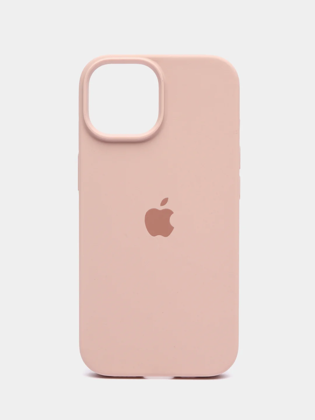 Песочный хаки чехол силиконовый Silicone Case iPhone 15 / 15 Plus / 15 Pro / 15 Pro Max, закрытый низ