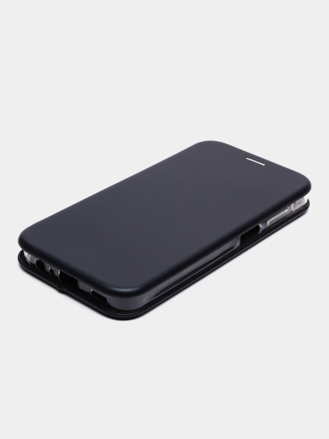 Темно-синий чехол-книжка для Samsung Galaxy A15 / Самсунг Галакси 15