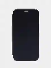 Темно-синий чехол-книжка для Samsung Galaxy A15 / Самсунг Галакси 15