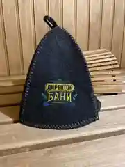 Серый металлик набор для бани и сауны: шапка, варежка, для девушек, для мужчин, Директор бани