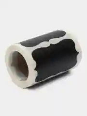Алый наклейки черные 120 шт с маркером, для банок, круп, специй, этикетки многоразовые