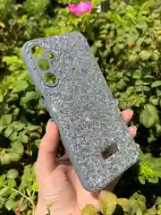 Серебряный силиконовый чехол the bling world для Samsung A15 4G / Самсунг А15 4G