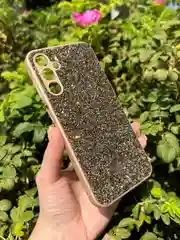 Золотой силиконовый чехол the bling world для Samsung A15 4G / Самсунг А15 4G