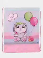 Лавандовый сумка-мешок для сменной обуви