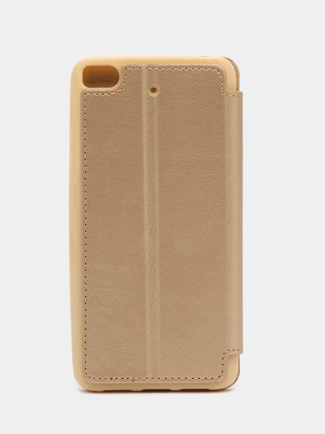 Золотой чехол-книга Xiaomi MI5s с окном